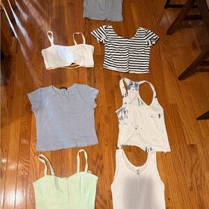 Hot Girl Y2K Crop Top Bundle | Tiny Tops | XS–M